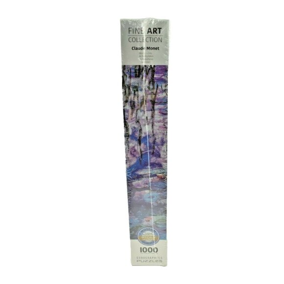 Eurographics Fine Art Collection Claude Monet Water Lilies 1000 pcs Puzzle New - Picture 4 of 6